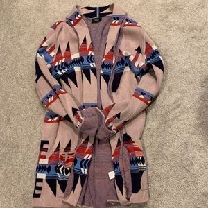 VICI Aztec Long Cardigan Sweater